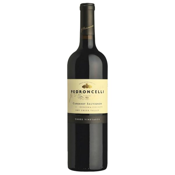 Red Wine | Three Vineyards Dry Creek Cabernet Sauvignon | Pedroncelli Winery